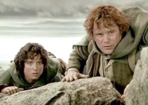 Sam y Frodo: bromance en la Tierra Media