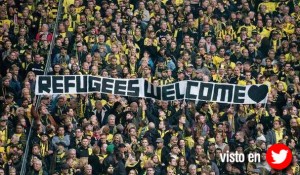 Solidaridad en la grada: el fútbol alemán da la bienvenida a los refugiados sirios